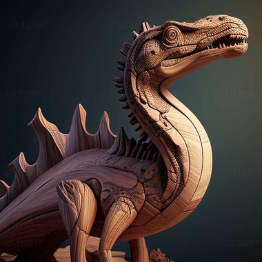 3D model Mixosaurus (STL)